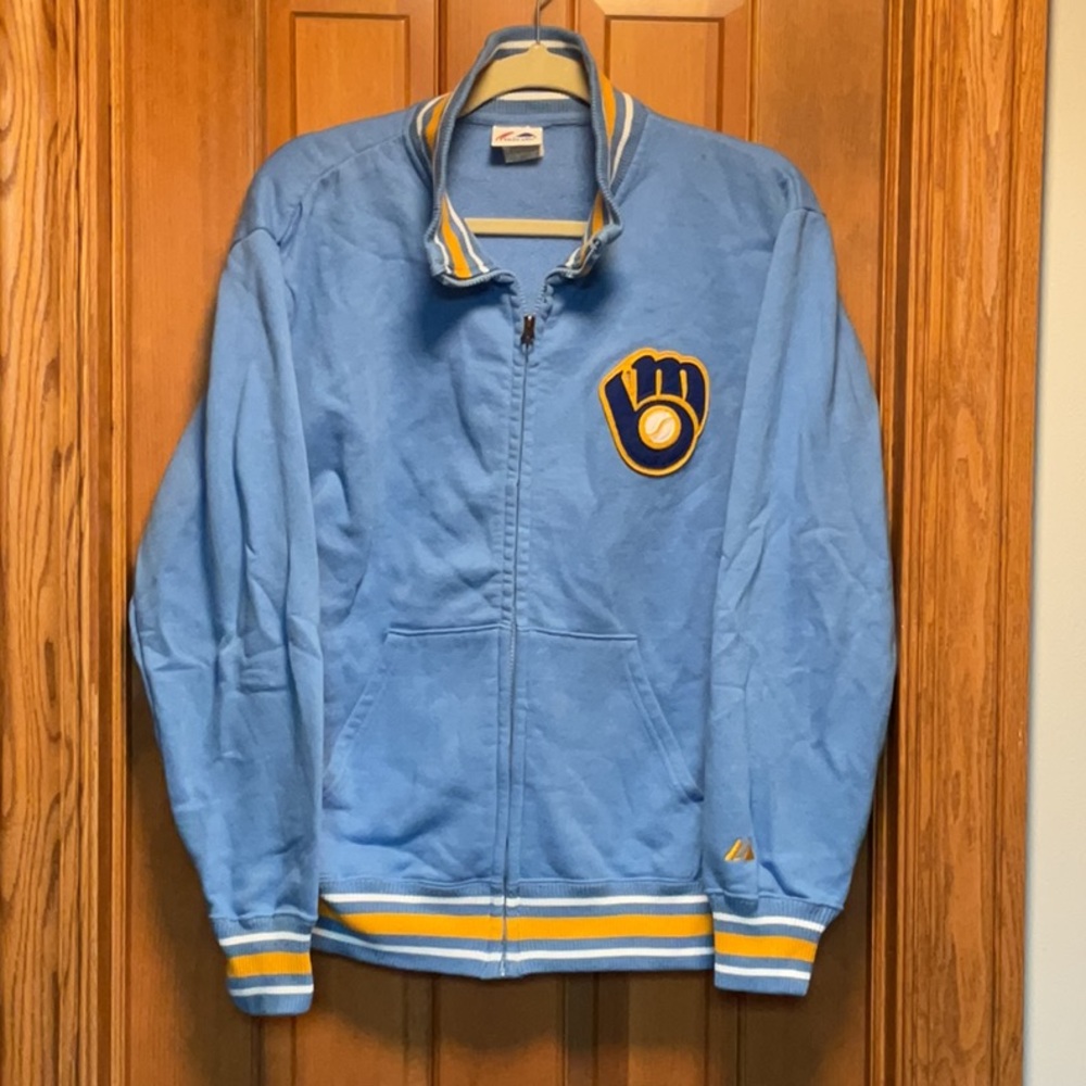 Milwaukee Brewers Blue Jacket